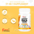 Maca suporta a cápsula de extrato de maca vegana de saúde reprodutiva